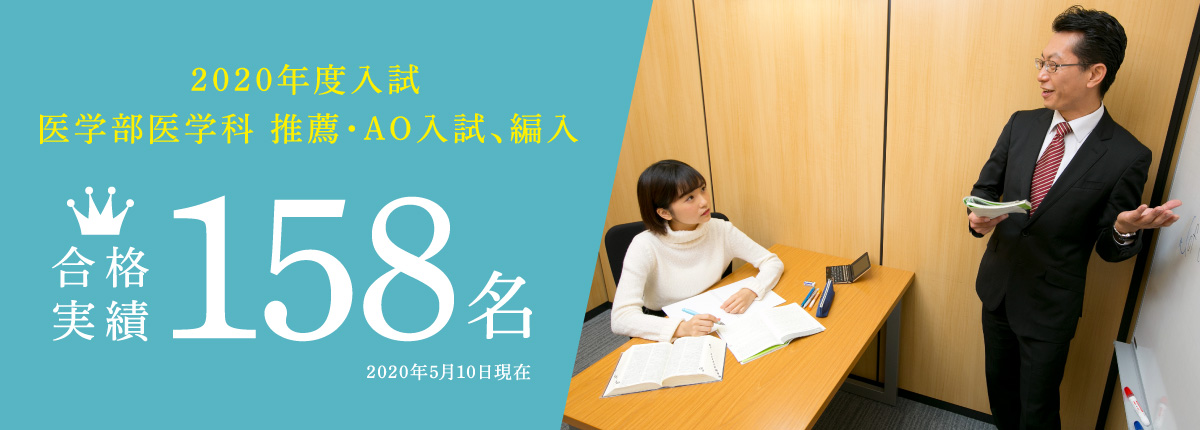 2020年度 推薦・AO入試、編入 合格実績